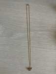 Lantisor cu pandantiv aur roz 18k