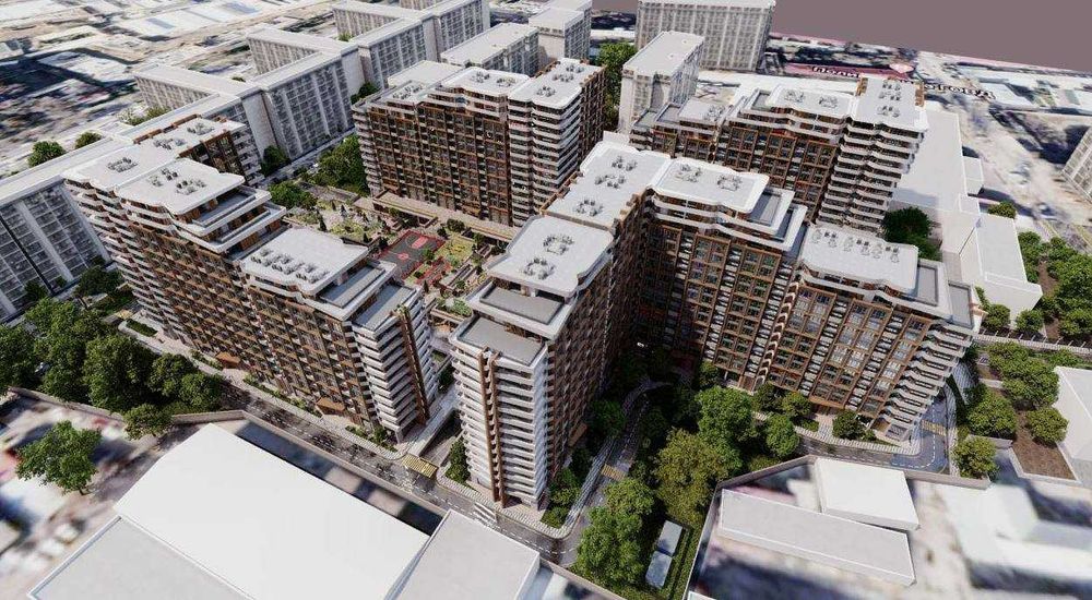 2-х комнатная в ЖК «Bobur Residence» вид смотрит во двор ID: 3228