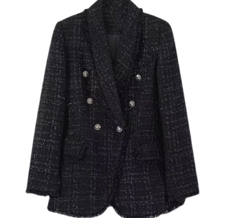 Женский пиджак черный