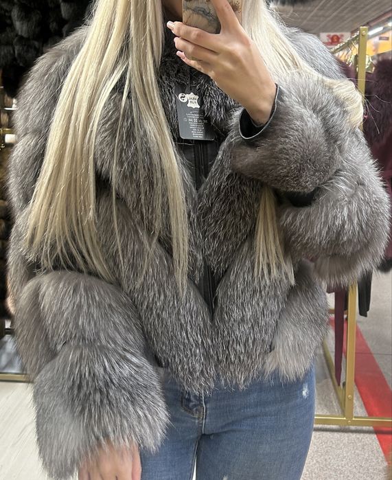 Blana naturala vulpe polara