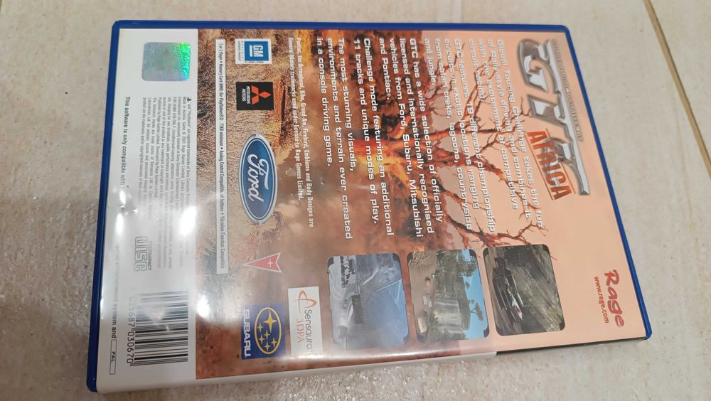 Игра за PS2 GTT Africa Poker Street Racing