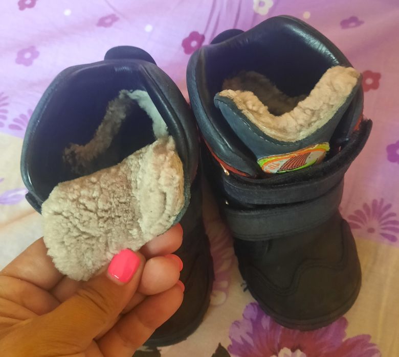 Зимняя детская обувь