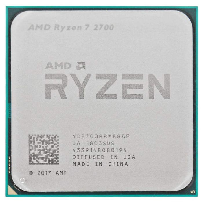процессор ryzen 7 2700