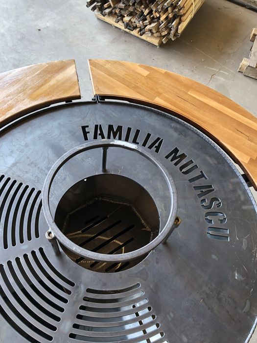 Grătar plită rotundă 900 mm