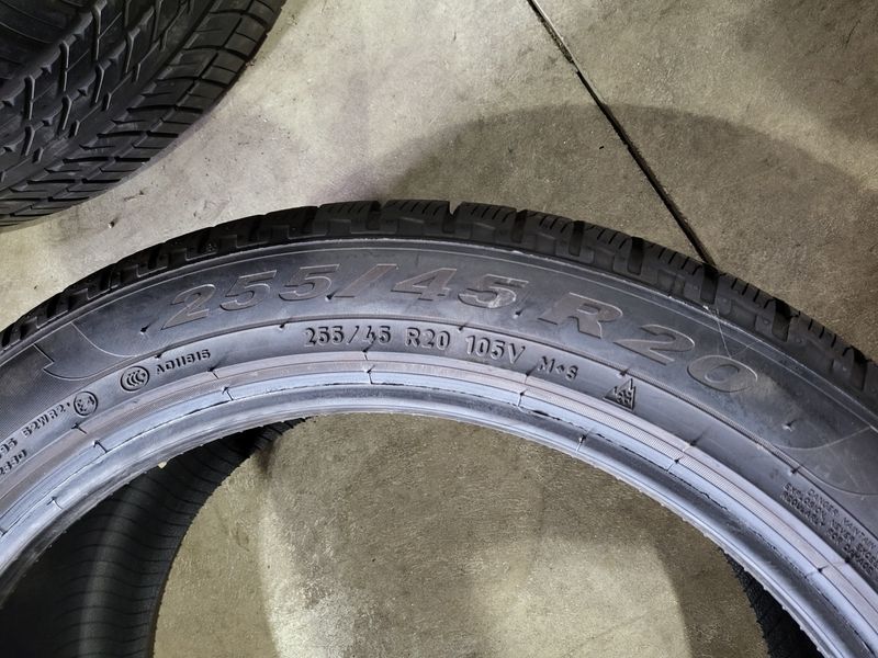 255/45/20 PIRELLI 4БР