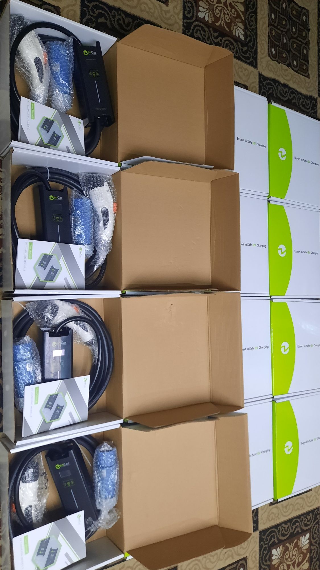 Зарядное устройство для электромобилей 32A, 7kw Gb/t AC ZenCar