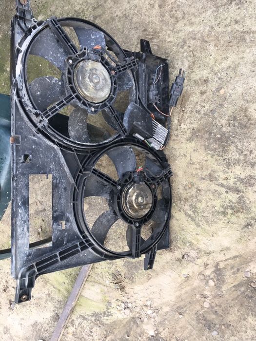 Ventilator radiator freelander td4