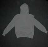 Bershka white hoodie