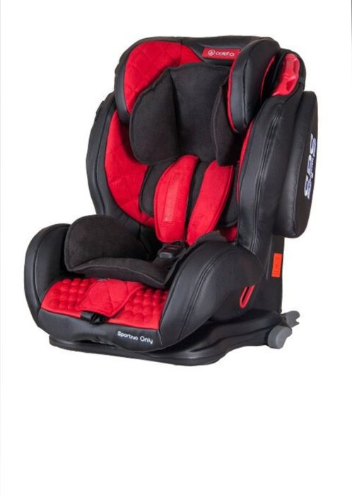 Scaun auto SPORTIVO ONLY cu ISOFIX Red Coletto