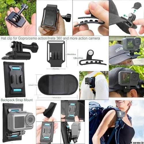 Нови Аксесоари за GoPro/Osmo/Insta360 клипс стойка селфи стик плувка