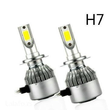 Комплект японски LED диодни крушки за фарове 2х36W 7600lm H1/H4/H7/H11