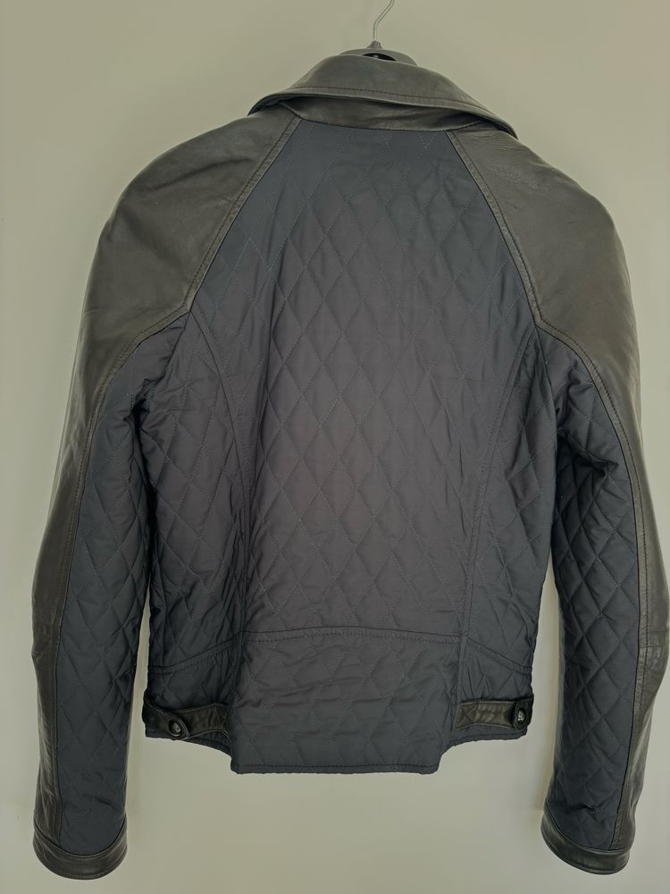 Massimo Dutti кожено biker яке