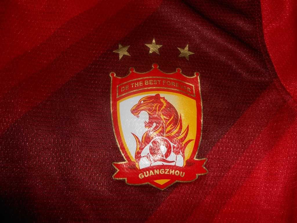 tricou de fotbal china guangzhou #23 diamanti marimea S