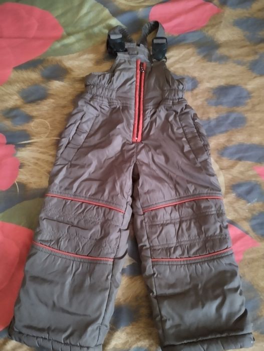 Зимний полукомбинезон на мальчика