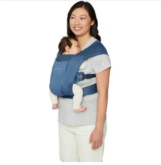 Ергономична раница Ergobaby - Embrace Soft Air Mesh, Blue