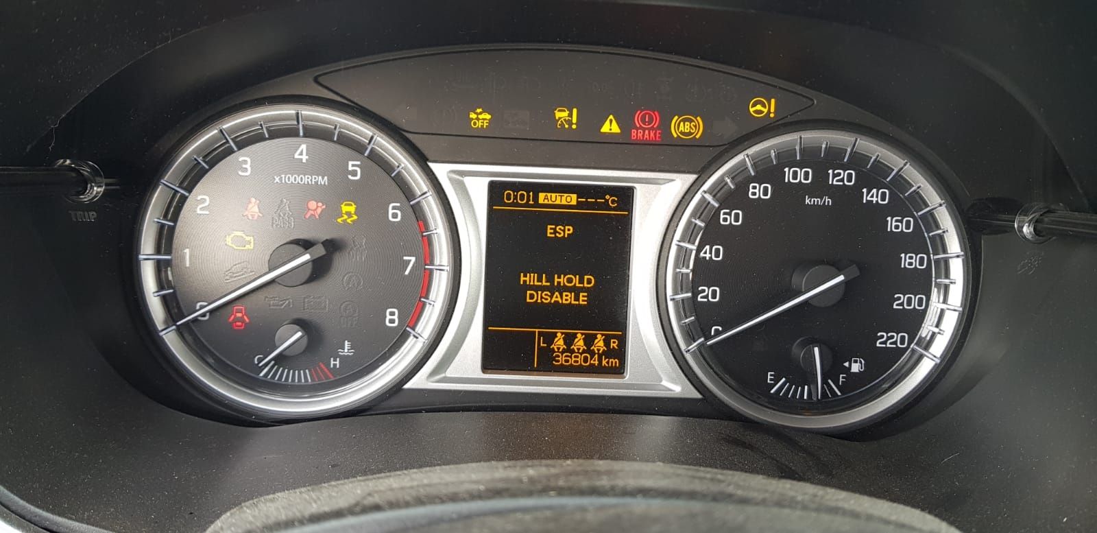 Dezmembrez Suzuki Vitara , benzina 1.6 , euro 6 , 2018,36000 km