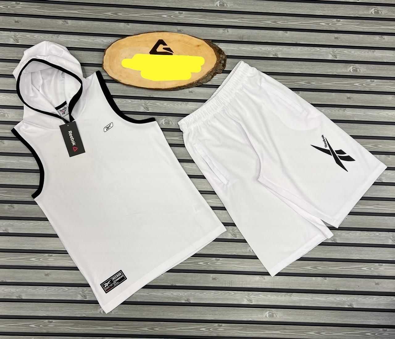 Мужские спортивный костюмы (комплект) Reebok (футболка, шорты)