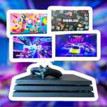 SONY Playstation 4 PRO с 4 игри