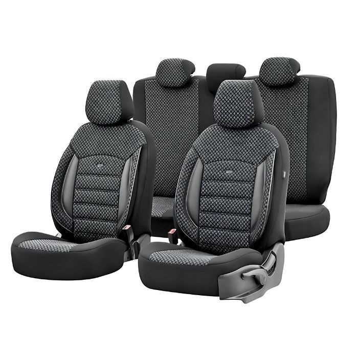 Тапицерия за седалки Otom Sport Plus, PLS101, Черно/сиво