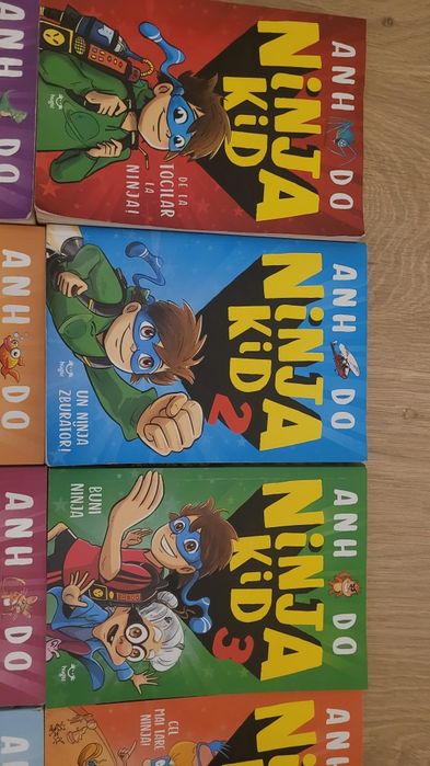 Colectie 10 carti Ninja Kid