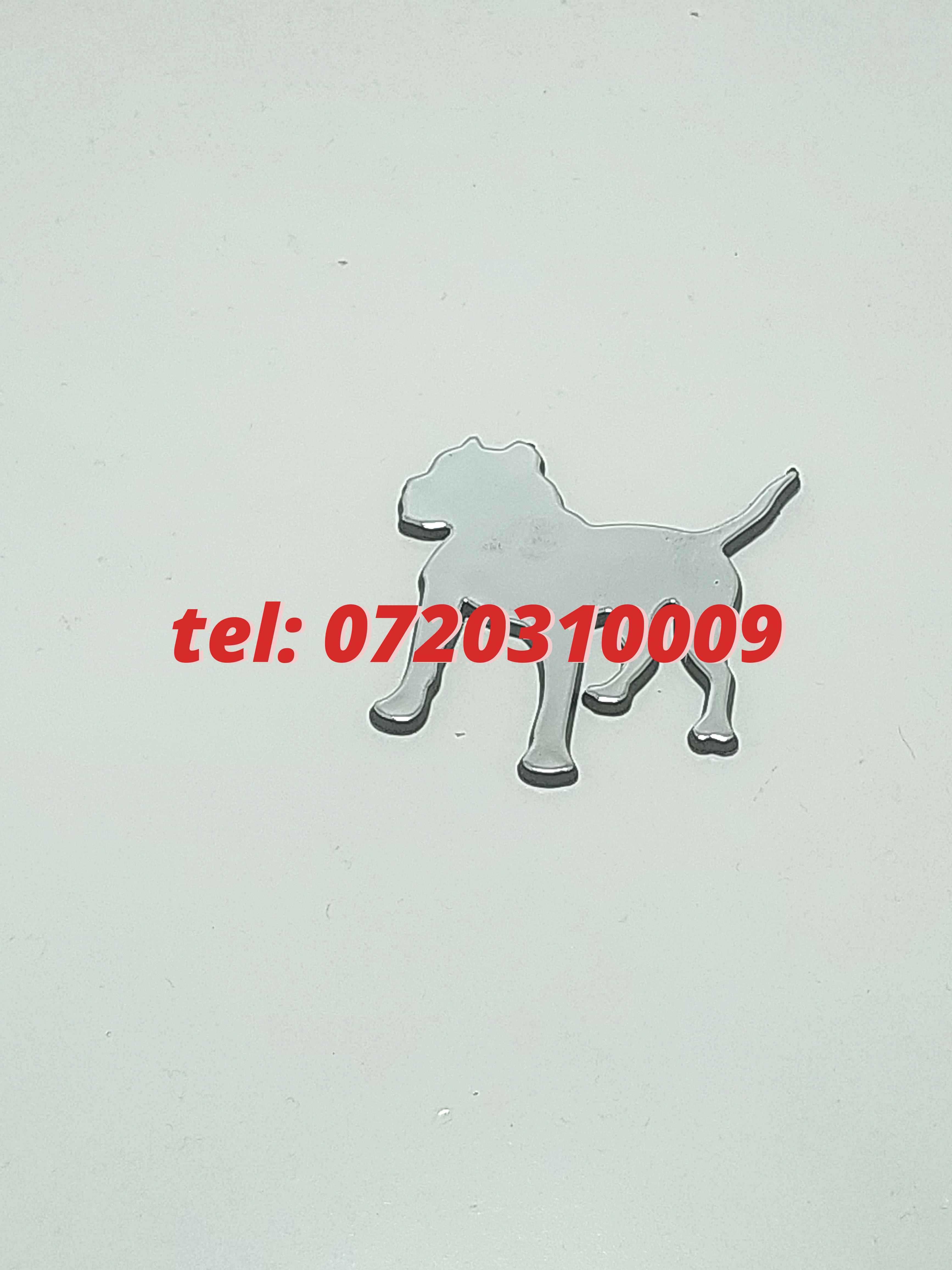 Emblema Abs Model Caine Pitbull Pentru Portbagaj