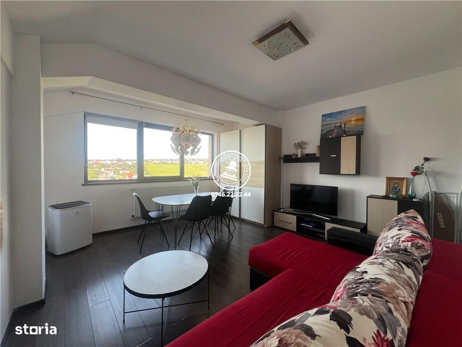 Apartament decomandat cu 2 camere de 55mp, etaj intermediar