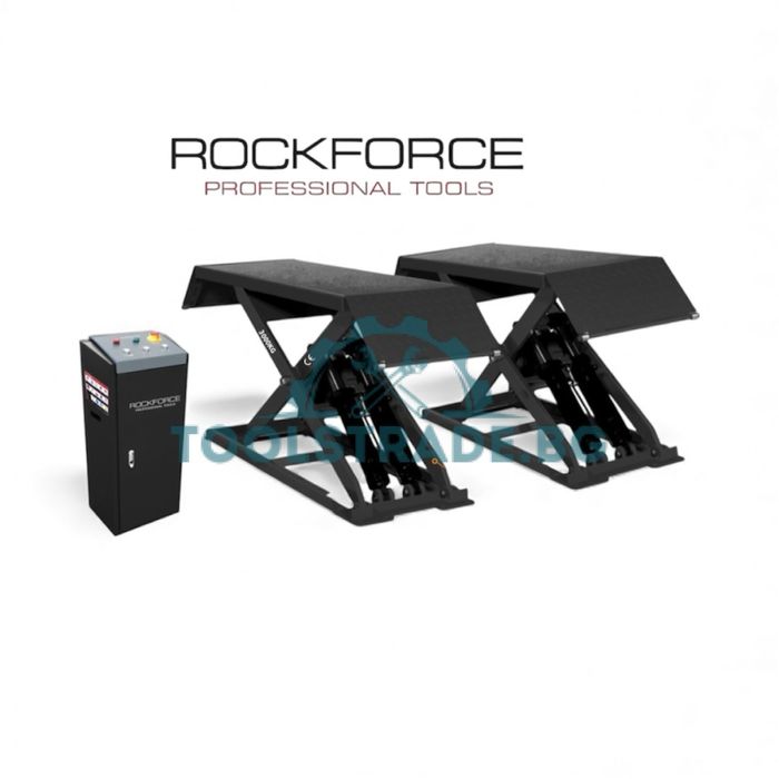 Ножичен подемник 3 тона (105-960мм) ROCKFORCE
