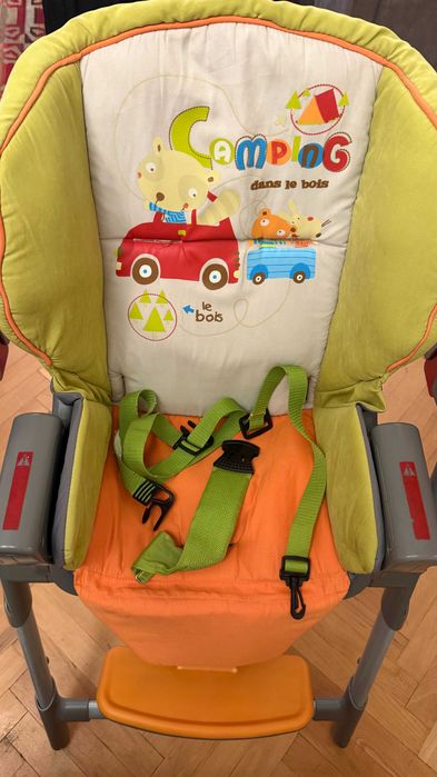 Детски Стол с Маса за Хранене MEGA, ниво 55-83см през 6 см.,наклон-3ст