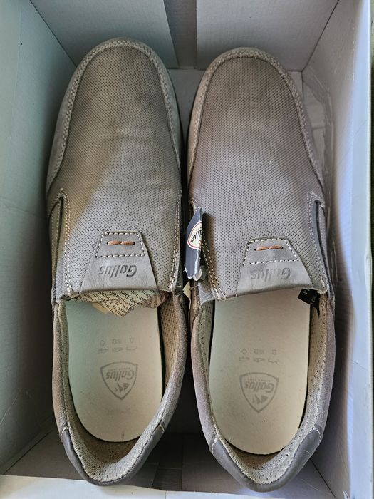 Pantof de piele Gallus geox Nike addidas