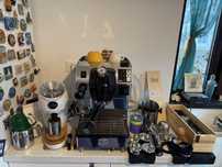 Espressor Dalla Corte mini modificat+Niche zero+accesorii(La Marzocco)