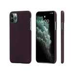 Husa pentru Apple iPhone 11 Pro Max  Pitaka  MagEZ Car Plain  Neagra K