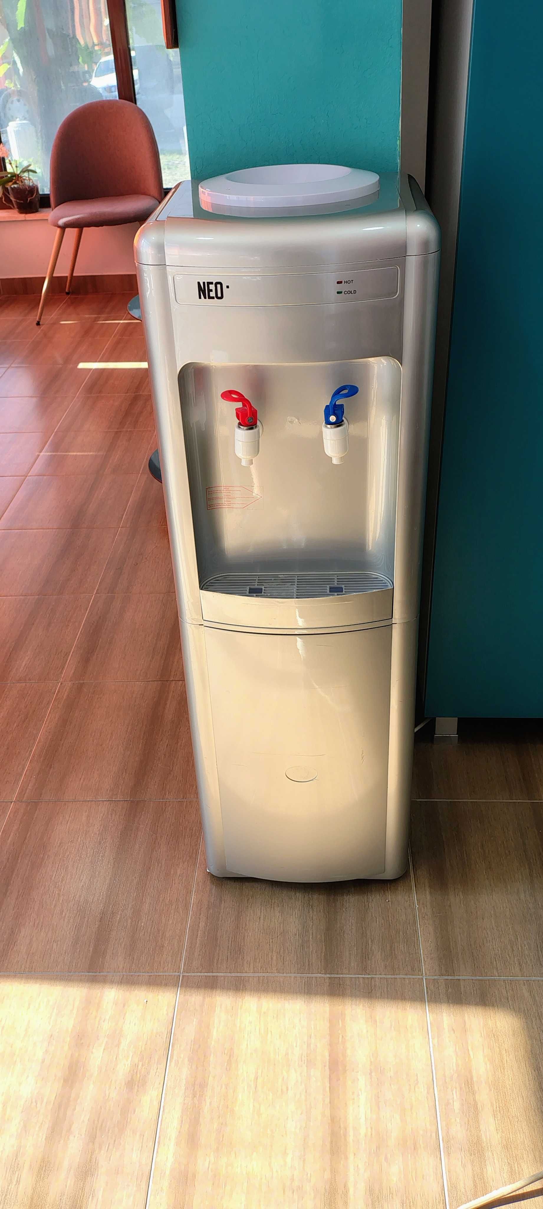 Диспенсър за вода NEO, WDC-2601S, С компресор, Сив