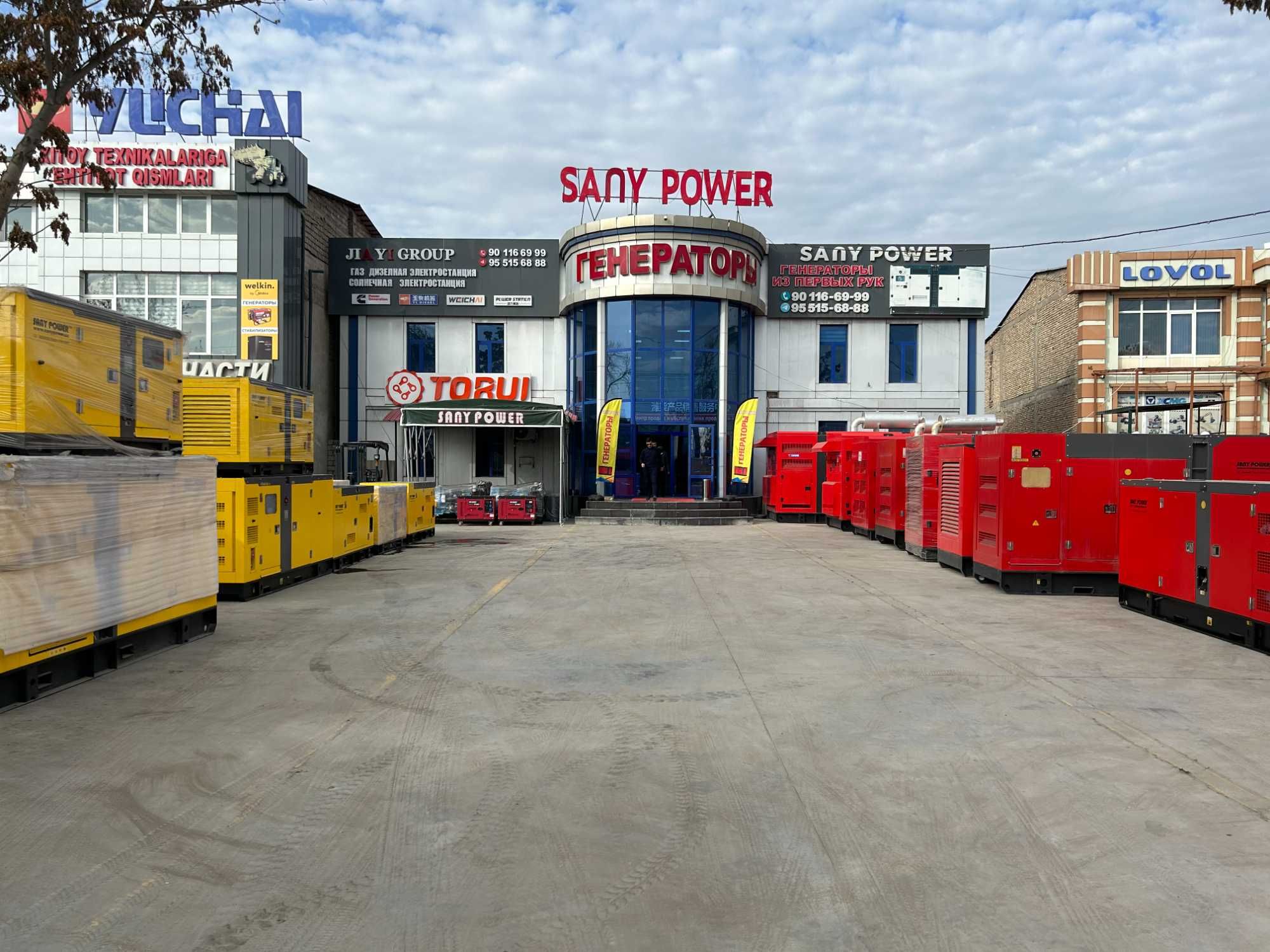 Аренда генераторов | SANY от 3 кВт до 2000 кВт | Generator arenda-3