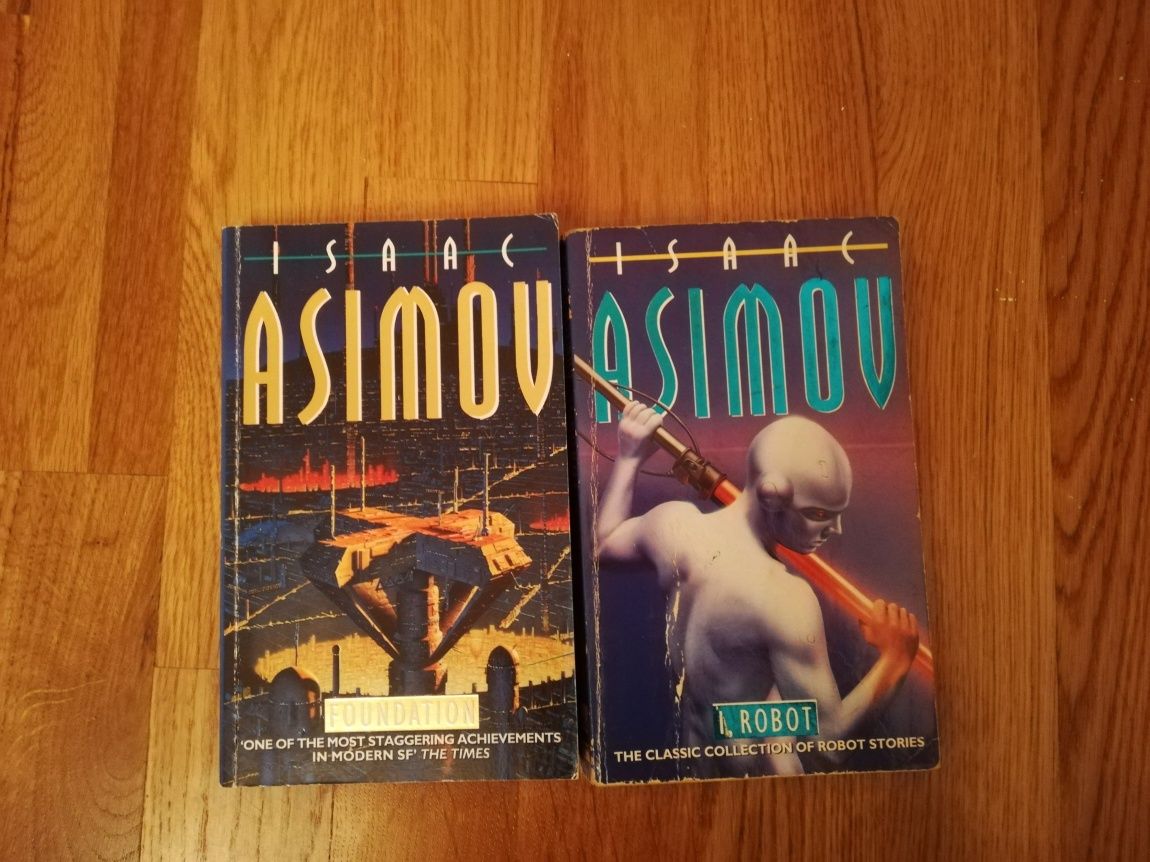 Cărți Isaac Asimov - Foundation + I Robot