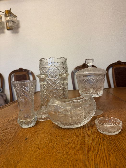 Set de cristal vintage – piese superbe