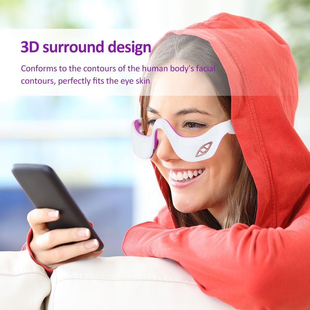 3D EMS очила, пачове за очи, при тъмни кръгове и торбички под очите