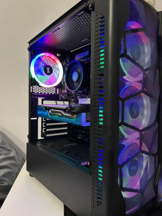 PC Gaming Ryzen 5 2600 / 16GB RAM / RX 580 / Sursa 650W / CS2 / GTA