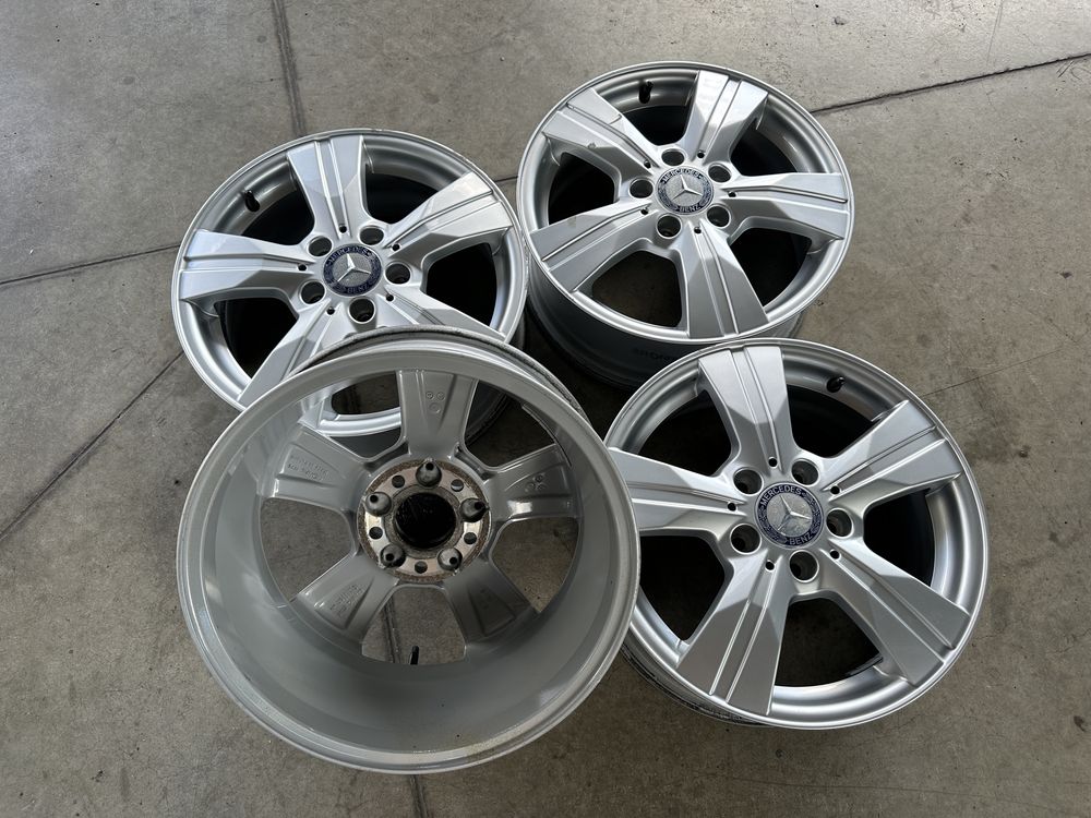 4бр. Отлични 16” Ориг. Джанти 5x112 за *MERCEDES-BENZ* 6Jx16H2, ET46