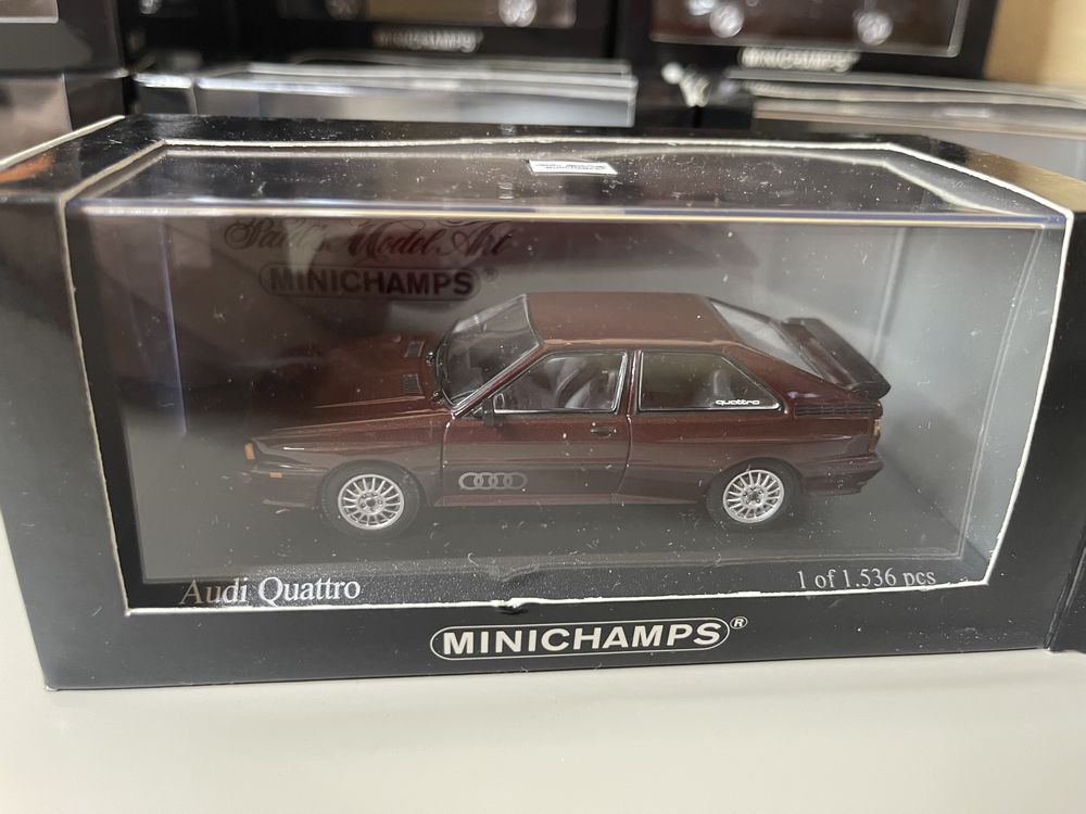 Macheta Audi Quattro 1:43 Minichamps