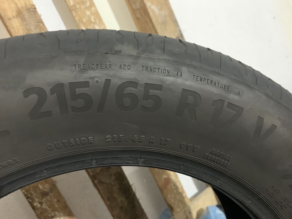 Гуми Континентал 215/65 R17 летни от Тигуан