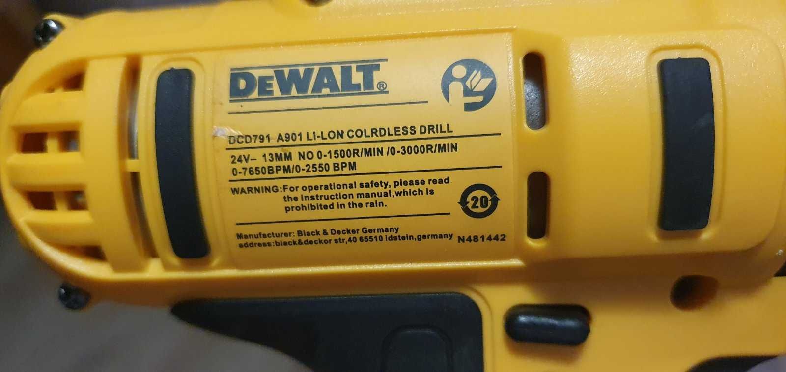 Ударен винтоверт Dewalt 24V/5ah