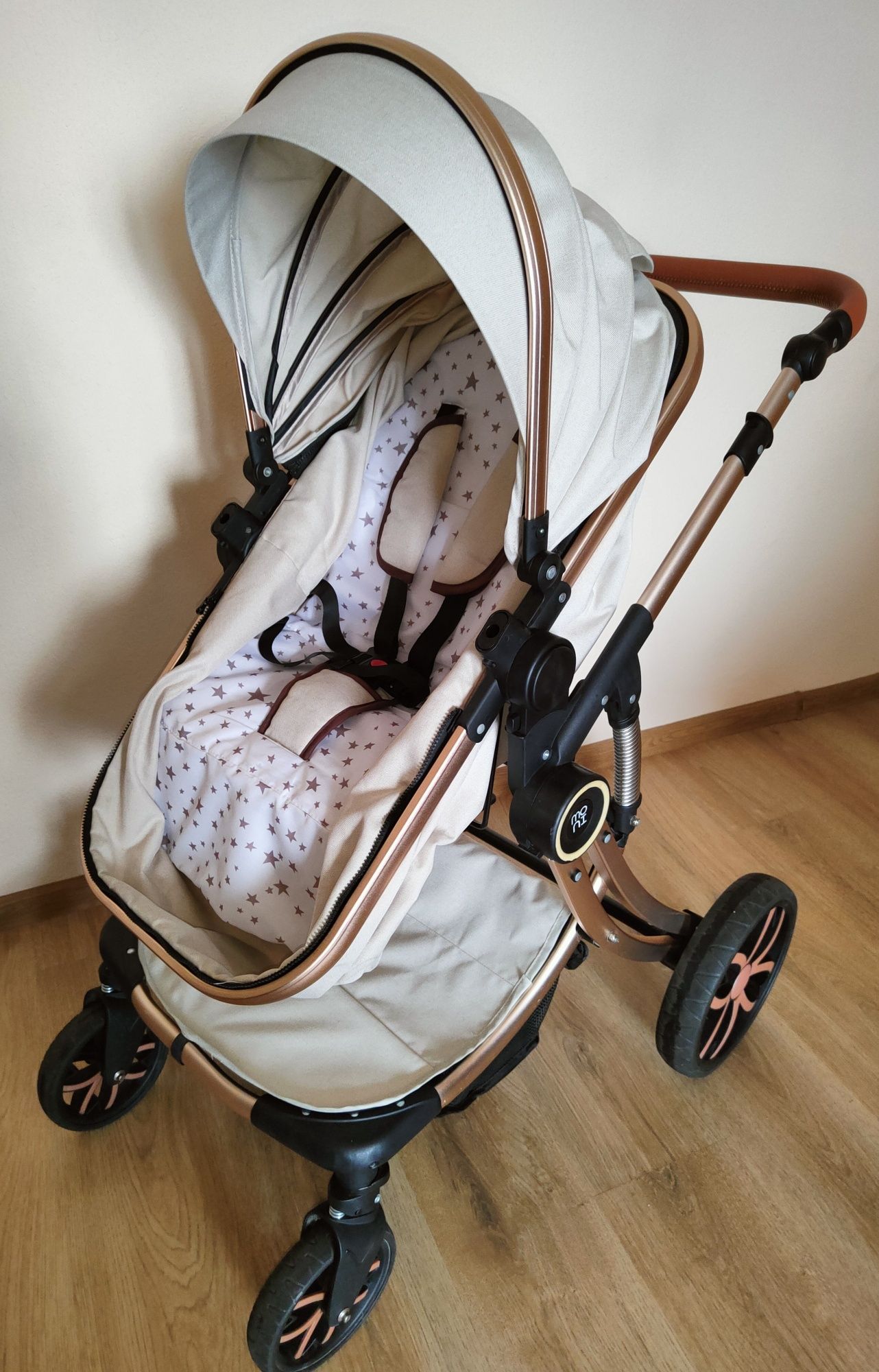 Комбинирана бебешка количка Moni Polly 3 in 1