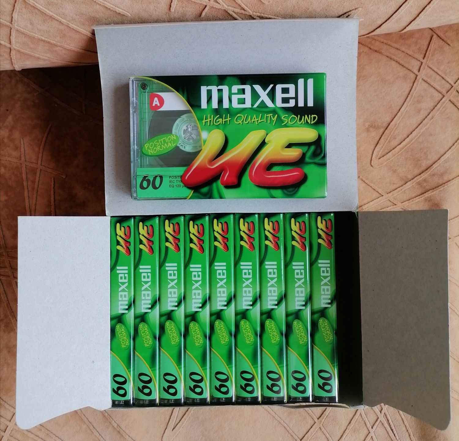 Нови аудио касети MAXELL