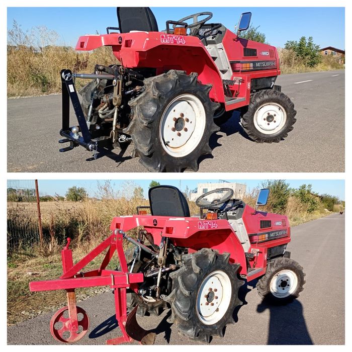 Tractor/tractoras  japonez cu freza