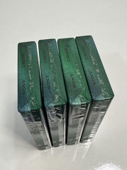 Lot 4 casete audio Sony UX-S, chrome super class 90