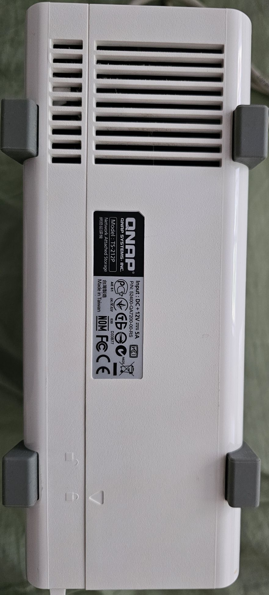 Nas Qnap TS212P + 2Hdd de 2TB