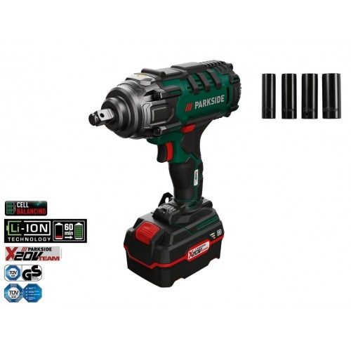 Акумулаторен Гайковерт PARKSIDE 20V Li-Ion 400Nm