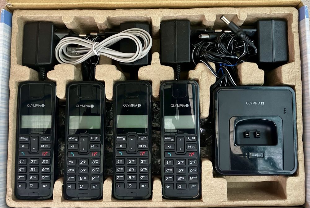 Telefoane fara fir Receptoare multiple 4 Olympia