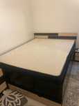 Pat 200/ 160 cm cu tot cu saltea