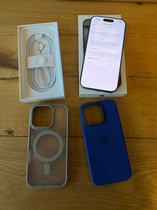 iPhone 16 Pro 256GB Natural Titanium (sanatate baterie 100%)